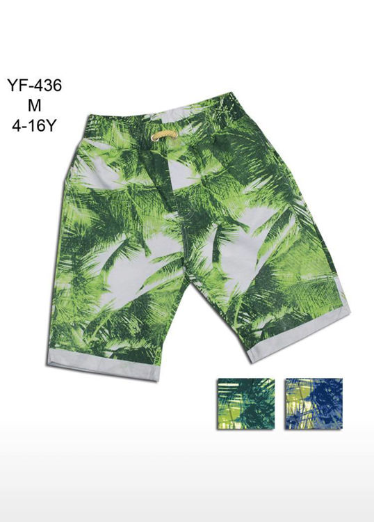 Picture of YF436 BOYS COTTON BERMUDA WITH SIDE POCKETS
